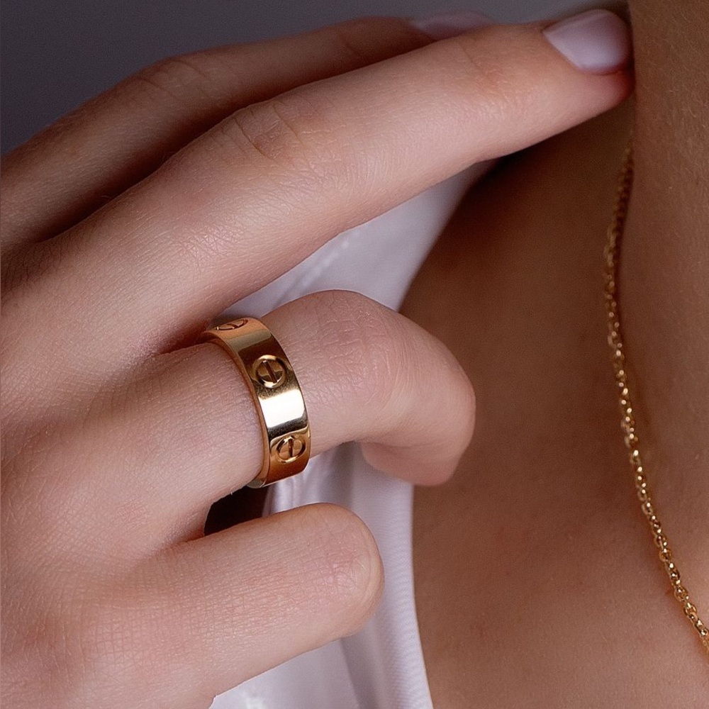 14k Gold Filled Ring Size 7